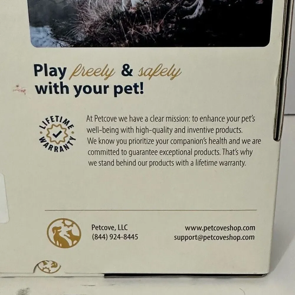 Petcove Paw Guard Wireless Pet Fence & Dog Training Collar (No strap)
